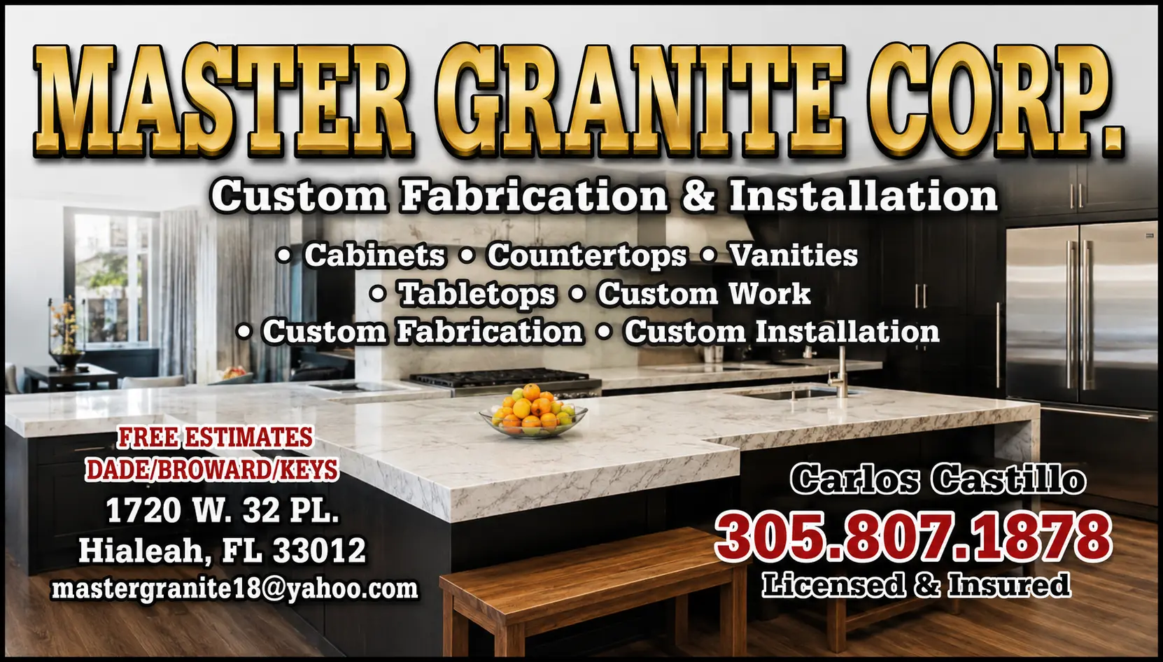 Master Granite Corp.